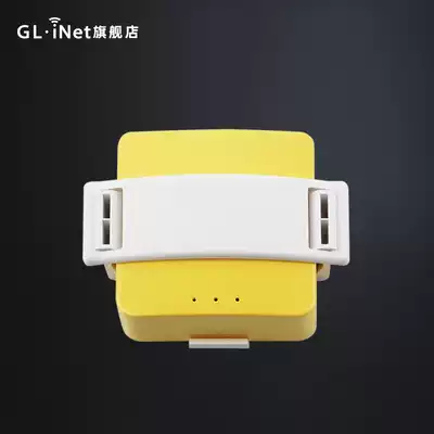 GLiNet wireless router shelf Simple wall-mounted integrated WiFi breathable cooling bracket Free storage