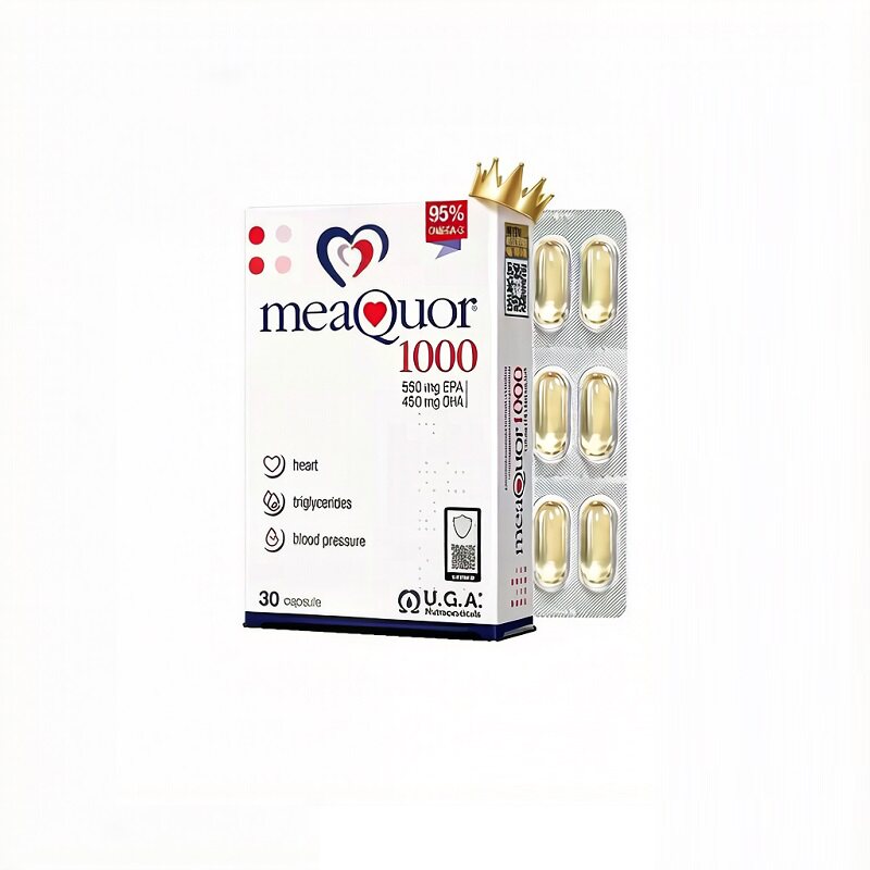 麦德龙金凯撒深海鱼油95%高纯度omega3成人DHA心脑血管30粒/盒