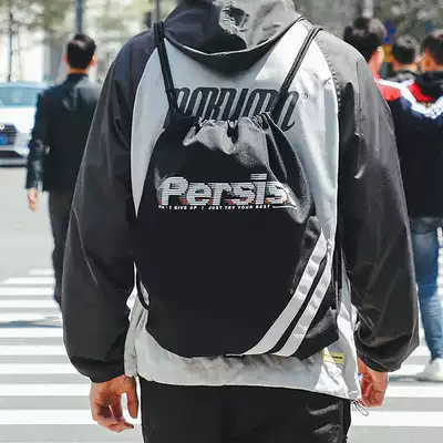 ACROSS street tide bundle pocket Korean version of men's and women's waterproof shoulder bag stick to sports travel storage bag bundle pocket