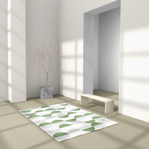 (One blanket one painting)Modern simple geometric living room sofa carpet Nordic bedroom cloakroom Bedside carpet Light luxury