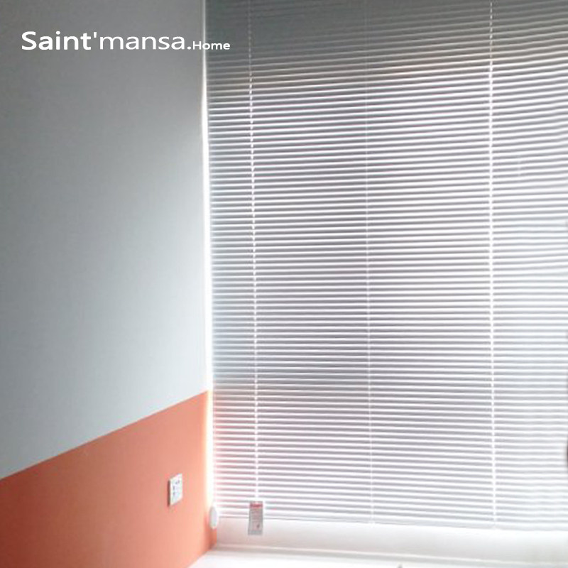 Aluminum venetian curtain Nordic light luxury modern minimalist living room kitchen bathroom office company aluminum alloy lifting curtain