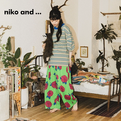 niko and ... Летние модные трендовые штаны