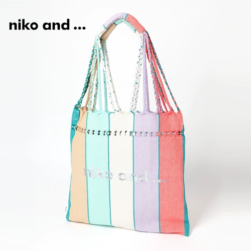 niko and ... Женская сумка через плечо, новый дизайн, полосатая портативная сумка-гамак в тон 993768