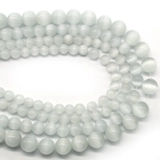 Стеклянные бусины из нефрита, браслет из бусин, браслет из бисера ручной работы, аксессуар, аксессуары, 6мм, кошачий глаз