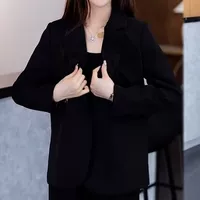 Черный [Одиночный куртка]