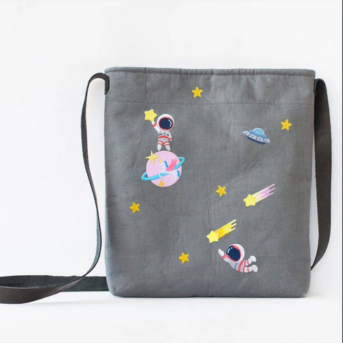 Универсальный космонавт, штаны, самоклеющийся чехол для телефона, с вышивкой