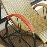 Старик качал стул Семейный стул отдых взрослый роттан чили ленивый рок -стул Балкон на открытом воздухе Стол Стул Стол Стул Столт Виноград