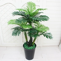 1,3 метра дерева подсолнечника+горшок+трава