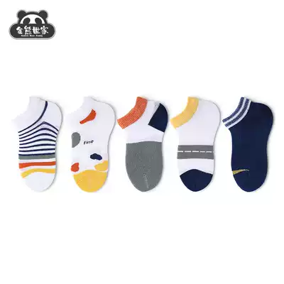 Children's socks spring and summer thin mesh invisible socks cotton breathable big boy tide summer breathable baby socks