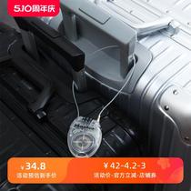 Stainless steel wire rope lock anti-theft rope chain bicycle battery car helmet padlock password lock