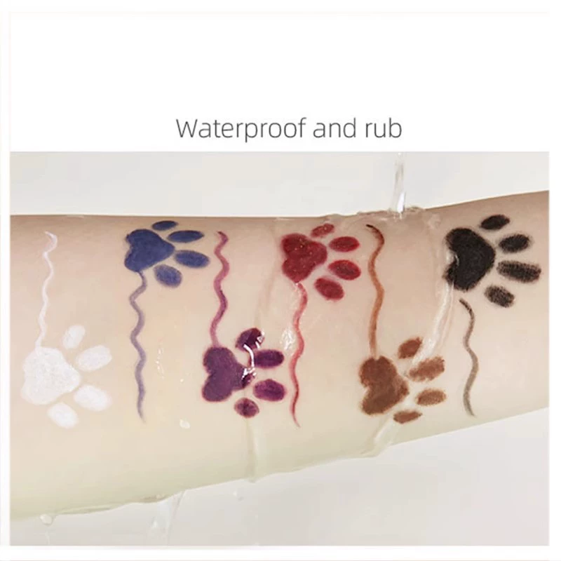 Водостой pencil для глаз, карандаш для глаз, без smudge, для новичков