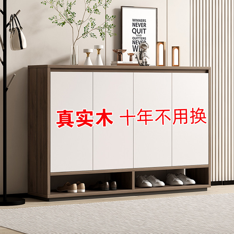 高端定制实木入户门口鞋柜，胡桃木打造的家居新风尚！-鞋柜-淘宝好物网