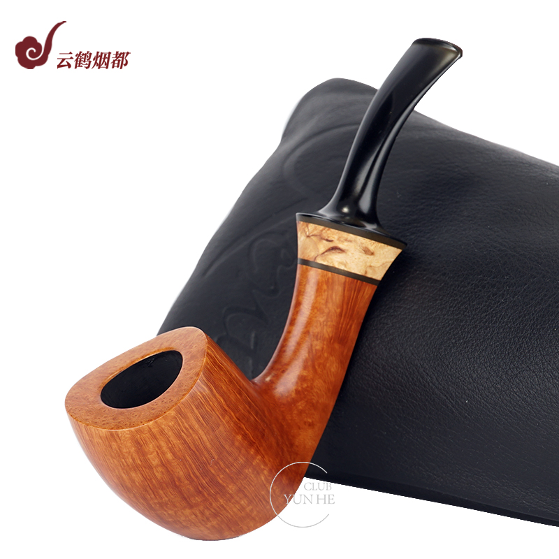 Yunhe Tobacco Denmark imports Kent Kent handmade briar wood pipe classic walnut pure master pipe