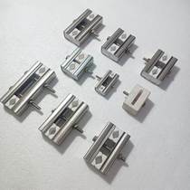 Stainless steel silicon carbon rod clamp silicon molybdenum rod ceramic fixing clamp heating rod clamp clamp block aluminum foil belt braided belt