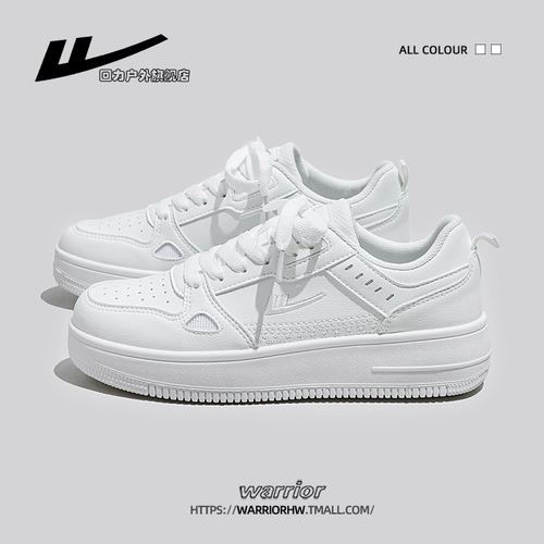 Warrior, туфли, летняя белая обувь, белая спортивная обувь на платформе, кроссовки