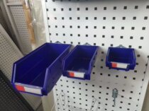 Square hole dongle plate tool frame hanging plate