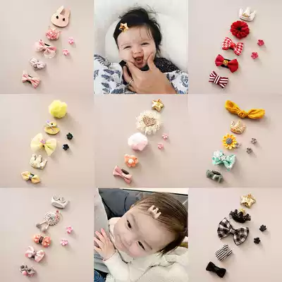 ChaoNono baby hairclip female baby hair clip fetal hat clip newborn hairclip baby hair headgear for children