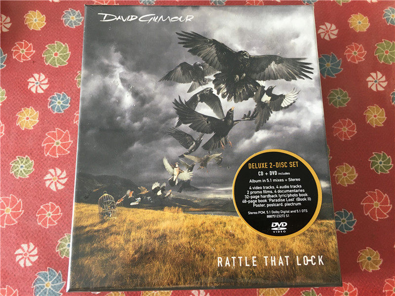 Pinke Floyd David Gilmour Rattle That Lock CD DVD Undemolished