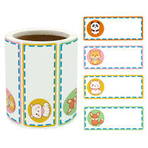 300 volumes of animal pattern names Baby kindergarten name sticker 4 storage label classification label