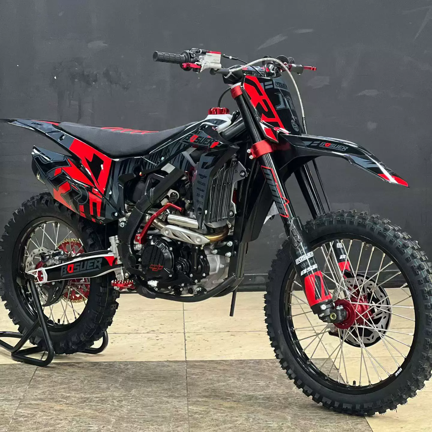Новейший BSE Bosser J-1R двойная выпуклая камера, водяное охлаждение, 300S, высокая скорость, внедорожный горный полноразмерный мотоцикл