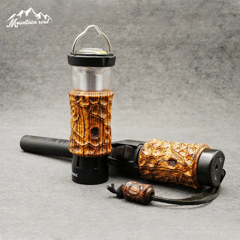 Mountain Soul Goal Zero original design modified lamp cover transfer base Uniflame spray gun wood kit