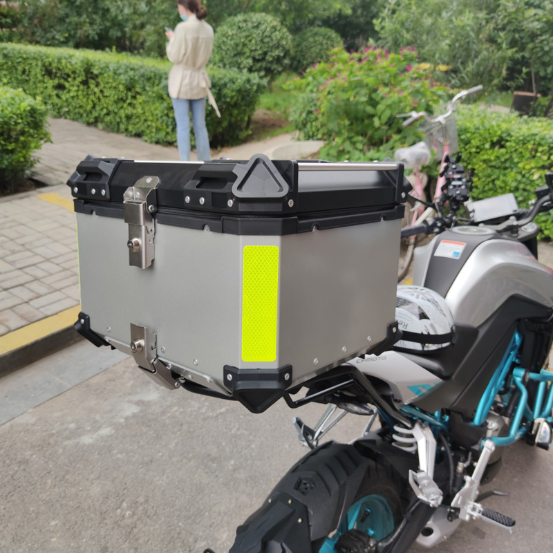 cbf190tr gw250 modified motorcycle box rear box of aluminum alloy rear box thickened general white