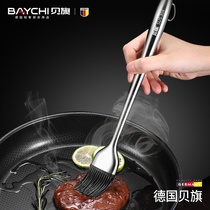 304 stainless steel silicone brush high temperature barbecue brush oil brush does not lose hair Kitchen pancake baking oil brush oil sauce brush