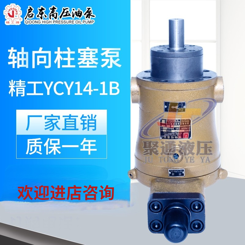 Jiangsu Qidong high pressure oil pump factory Seiko brand 40YCY14-1B axial piston pump YCY automatic variable oil pump