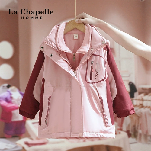 Съемная весенняя осенняя детская стеганая куртка, «три в одном»