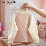 Детский осенний демисезонный трикотажный свитер для отдыха, детская одежда, с медвежатами, коллекция 2023