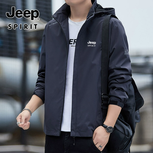 Jeep, джип, осенняя демисезонная куртка, дорожный плащ для отдыха, оверсайз, новая коллекция