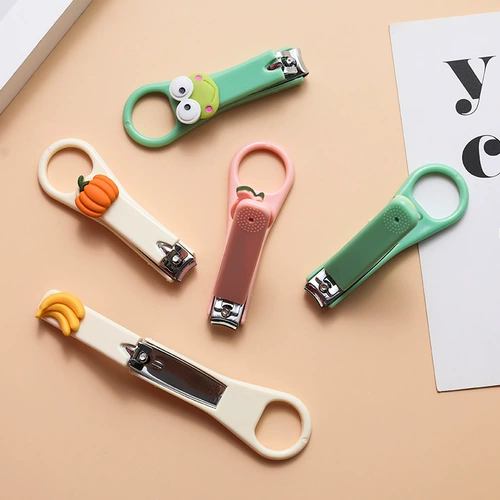 Детские мультяшные модные портативные креативные маленькие милые маникюрные кусачки для ногтей