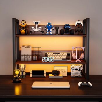 Desktop storage rack office bookcase display rack