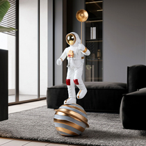 Creative Astronaut Living-room Large Swing Piece Astronaut TV Cabinet Genguan Landing And Guest House Decoration Opening Gift