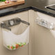 Suction cup foldable garbage rack wall-mounted garbage can