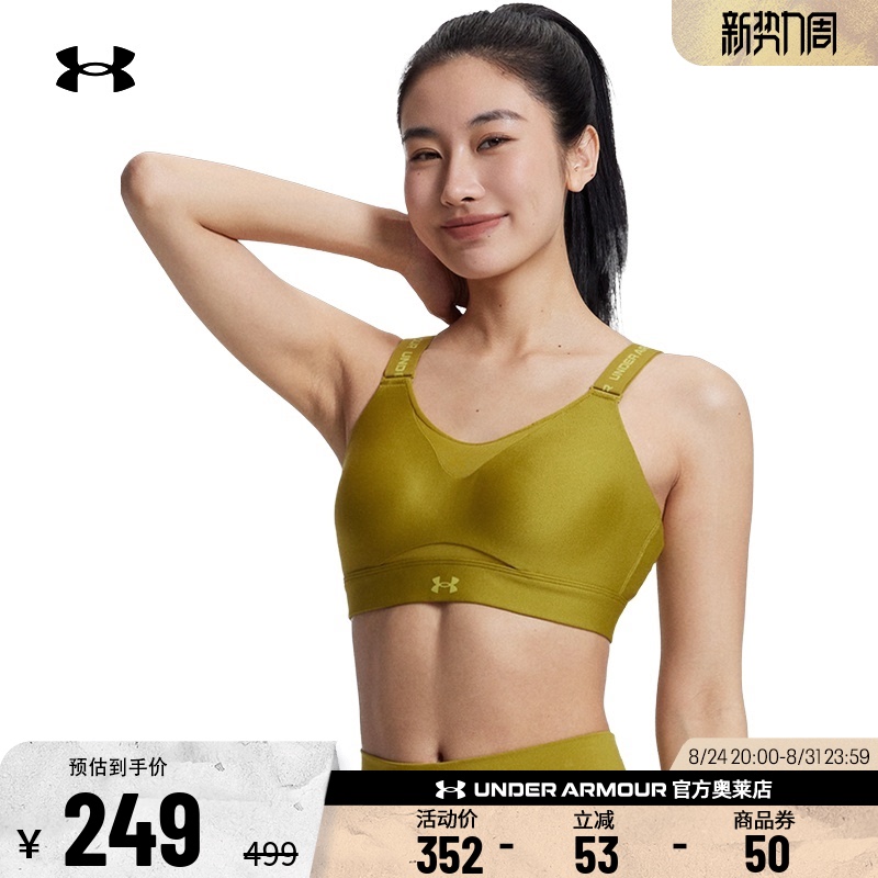 Under Armour Official [Small 8 Bra] Ua Infinity 2.0 Women's Sports Bra - High Impact 1384112