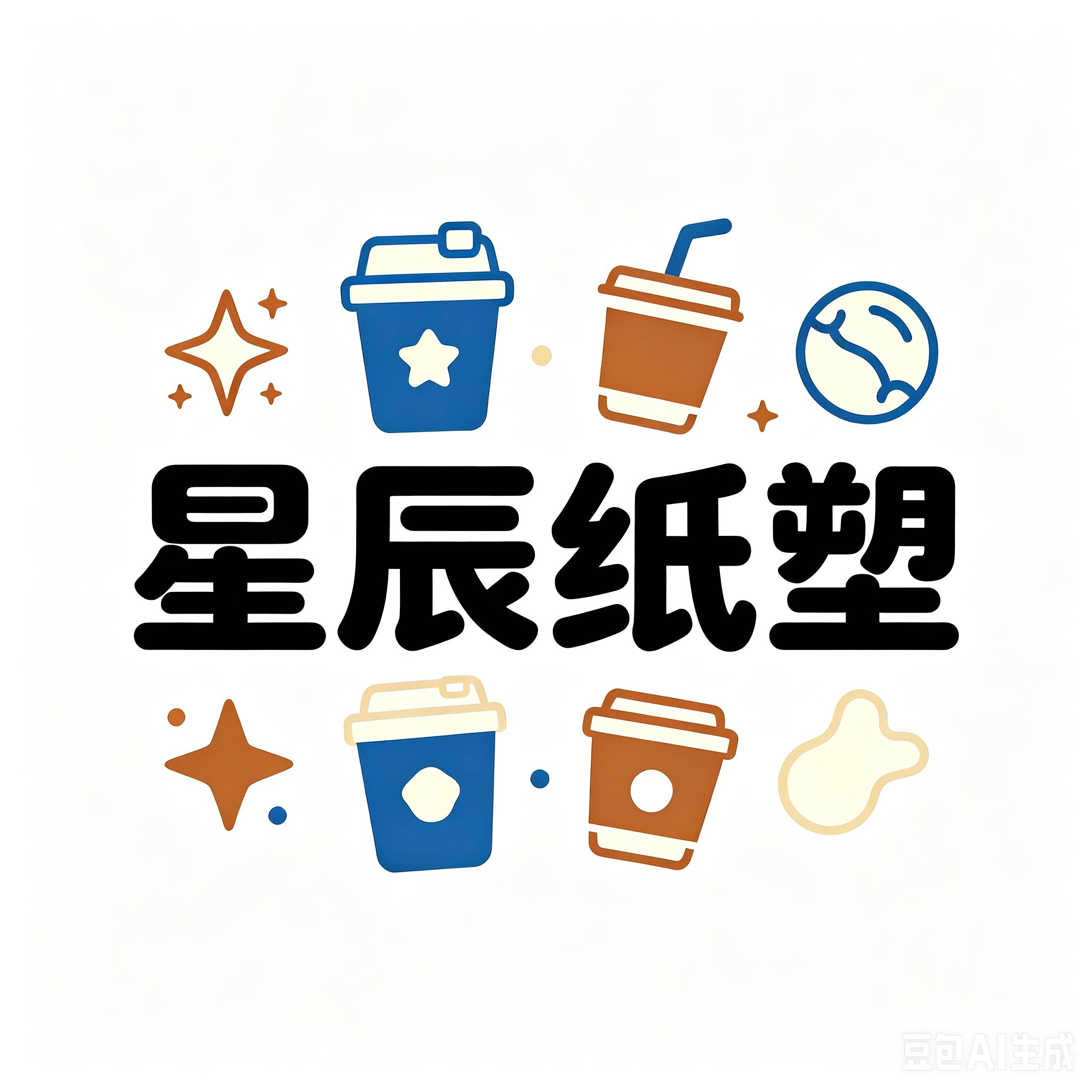 星辰纸塑的LOGO