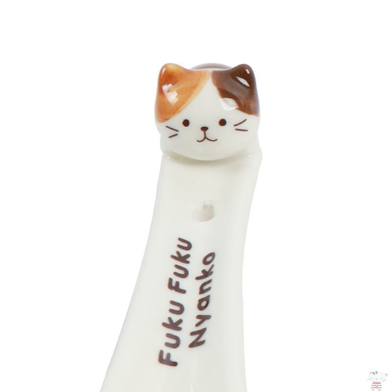 Modelling of cartoon popular creative cat Japanese daily gifts three - dimensional ceramic tableware character lovely children spoon