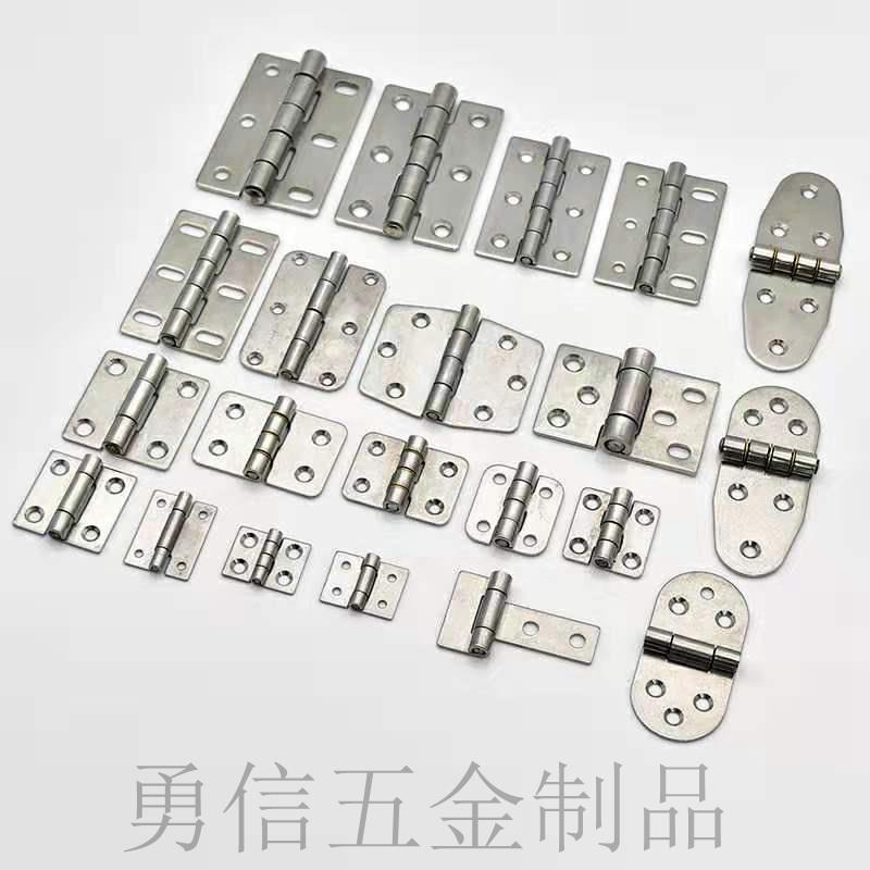 304 stainless steel thickened type hinge mechanical equipment hinge heavy industrial flat open folding flap hinged flap hinge