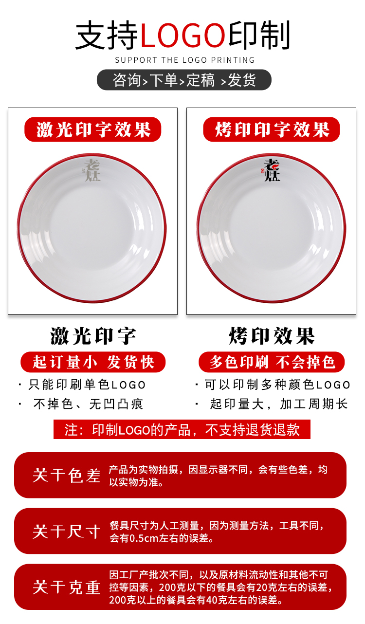 Yu 's melamine northern wind hotel tableware plastic imitation porcelain dish dish restaurant hot pot dish plate ltd. cold dishes
