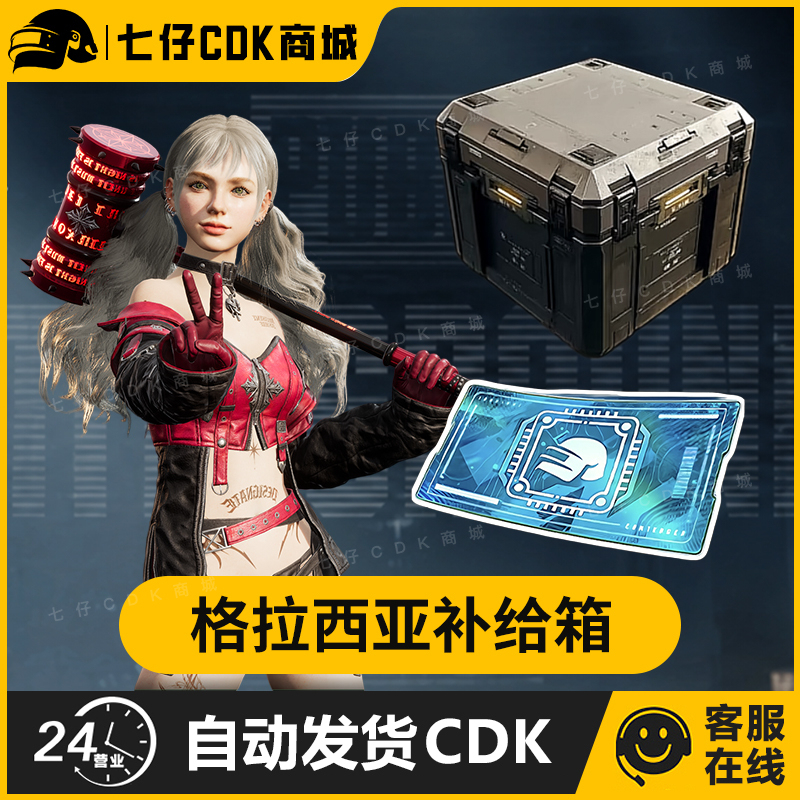 Pubg Playerunknown's Battlegrounds Gracia Supply Station New Competitor Character Token Cdk