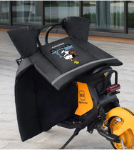 Electric car windshield is winter plush thickening battery car windshield waterproof rain four seasons general 2020 new