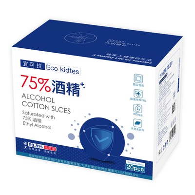 【宜可拉】75度酒精湿巾20片装