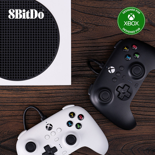 ຕົວຄວບຄຸມເກມ 8bitdo Orion ຂອງ Microsoft ໄດ້ຮັບອະນຸຍາດຕົວຄວບຄຸມແບບມີສາຍ XboxSeries PC ລຸ້ນຄອມພິວເຕີ xboxOne host steam universal dual Hall trigger vibration
