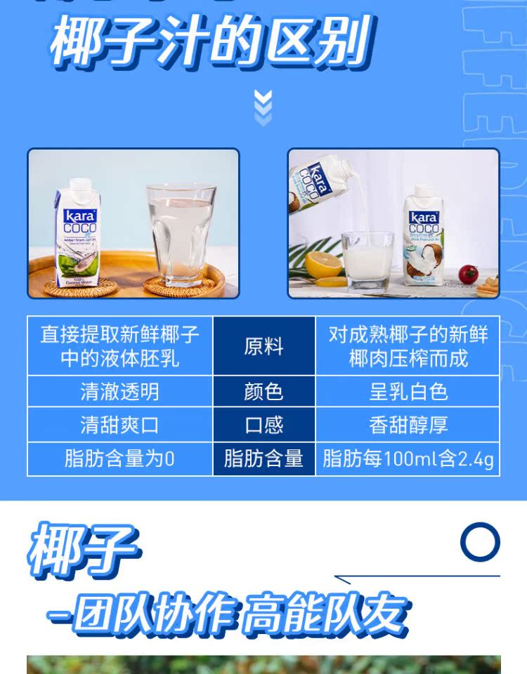 【KaraCoco】印尼进口低卡椰子水
