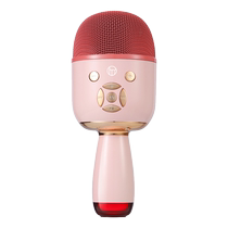 Childrens microphone with microphone and audio integrated home karaoke echo singing machine reward small gift treasure toy