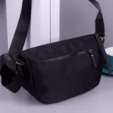 Сумка через плечо, мужская вместительная и большая модная тканевая сумка на одно плечо для отдыха