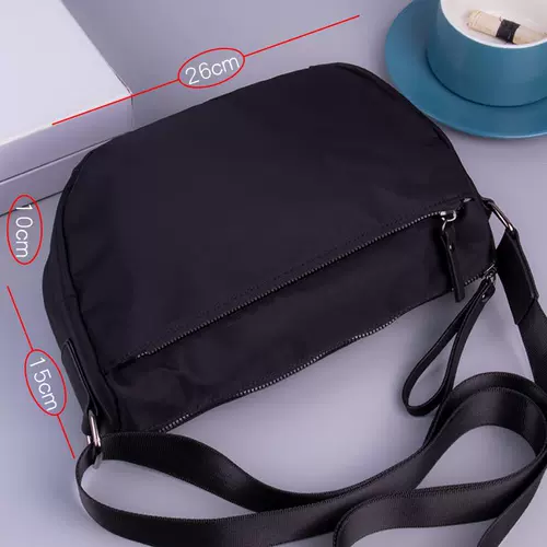 Сумка через плечо, мужская вместительная и большая модная тканевая сумка на одно плечо для отдыха