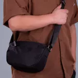 Сумка через плечо, мужская вместительная и большая модная тканевая сумка на одно плечо для отдыха