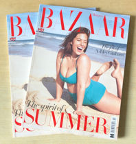 British version of HARPERS BAZAAR BAZAAR July 2019 Ms. Shang clothing English magazine